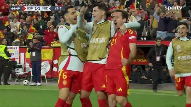 Espanha 3 (5) x (4) 3 Holanda | Gols | Quartas de final | Liga das Nações da Uefa 2024/25