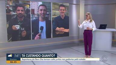 Bom Dia Rio Grande | Repórteres do Bom Dia Rio Grande percorrem por bares e padarias do RS para tomar café | Globoplay Bom Dia Rio Grande | Repórteres do Bom Dia Rio Grande percorrem por bares e padarias do RS para tomar café | Globoplay