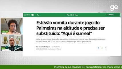 Qual  o pacto? ge Palmeiras analisam fora do time na Libertadores com Abel