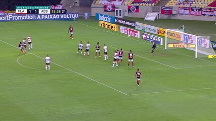 Melhores momentos do Flamengo 1 x 1 Atlético-GO na 21ª rodada do campeonato brasileiro