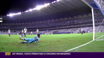 De virada, Vasco perde para o Cruzeiro no Mineirão De virada, Vasco perde para o Cruzeiro no Mineirão
